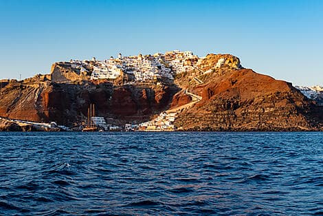 6 Jul 26 - Sailing in the Santorini Caldera