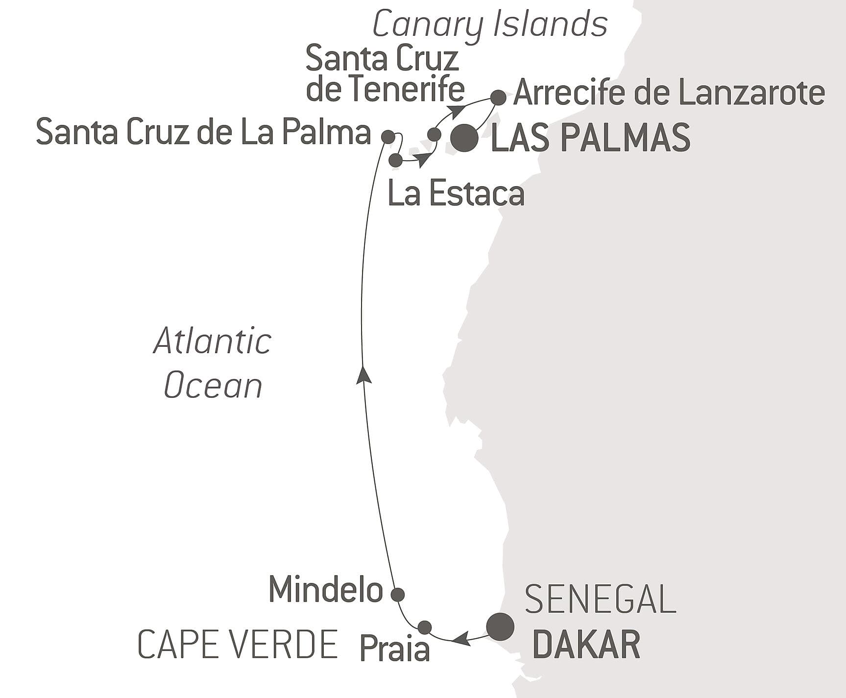 Volcanic landscapes from Cape Verde to Canary Islands