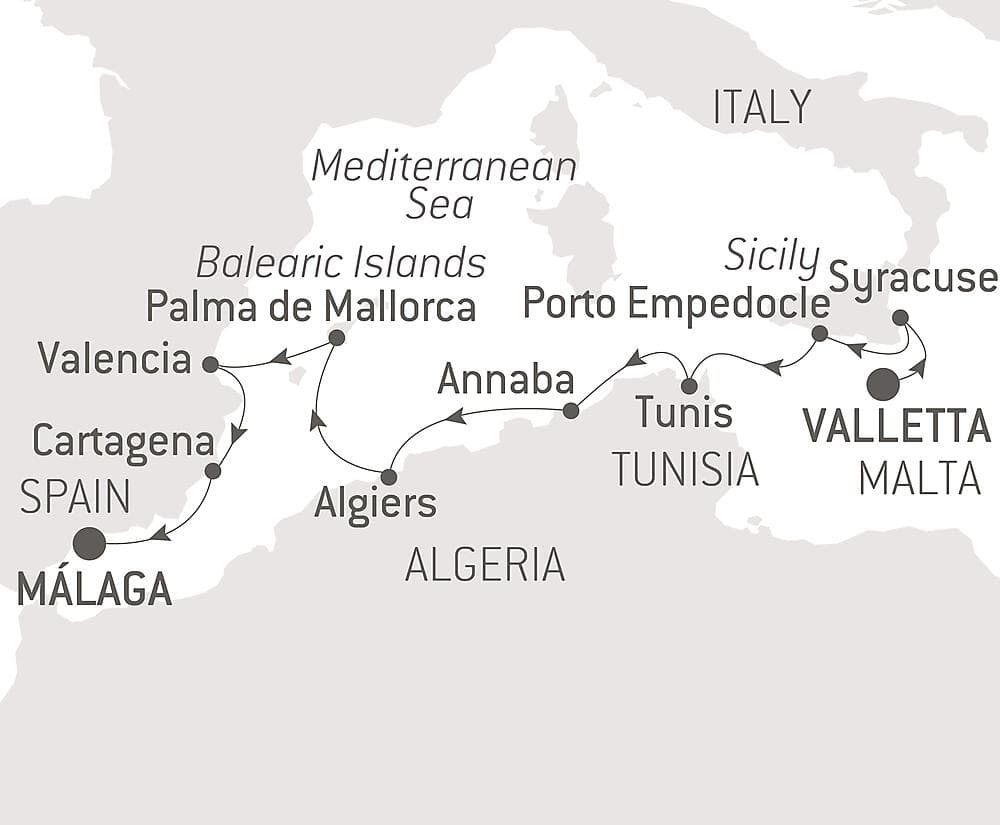 Ancient shores of the Mediterranean