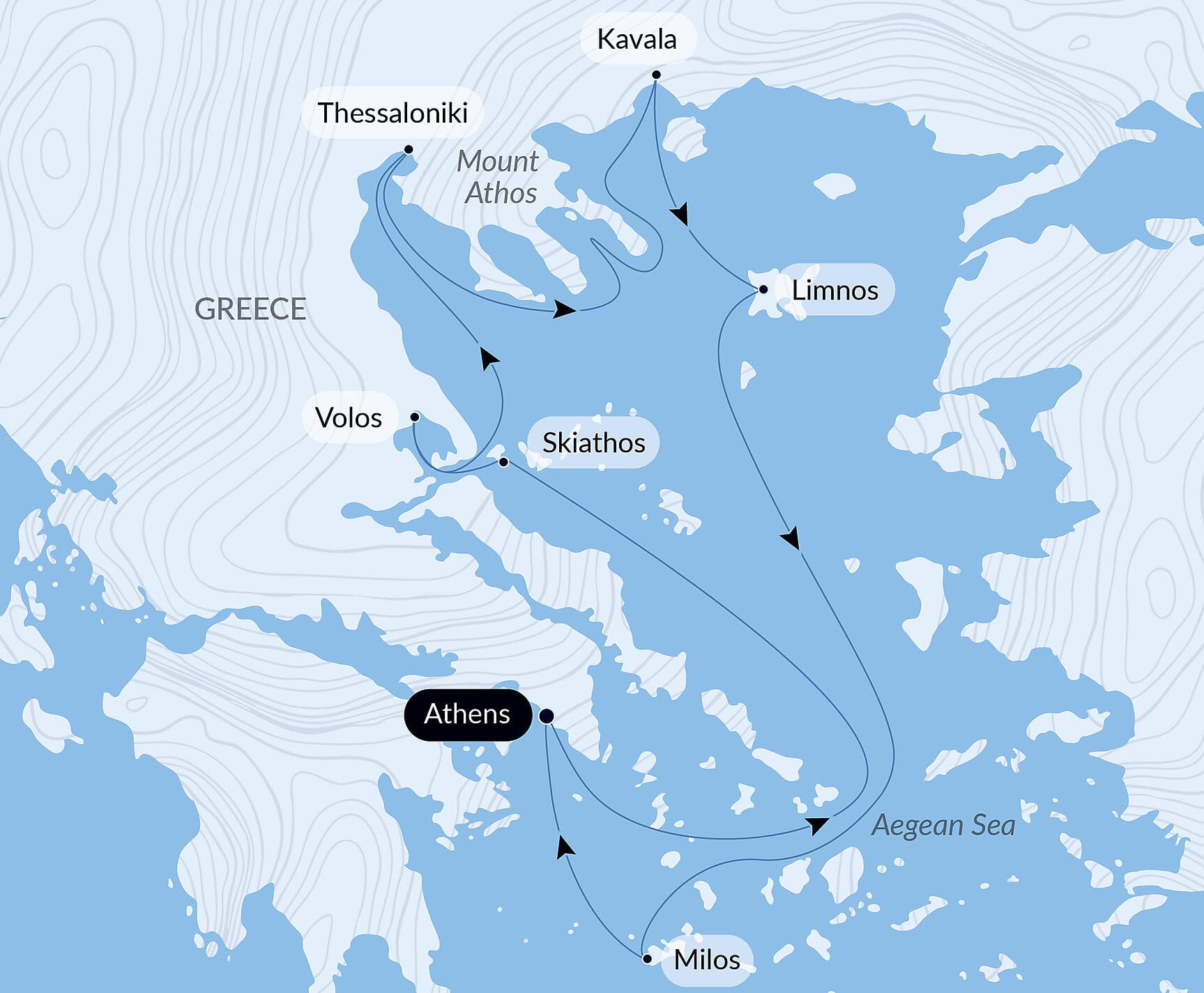 Jazz at Sea in the Aegean