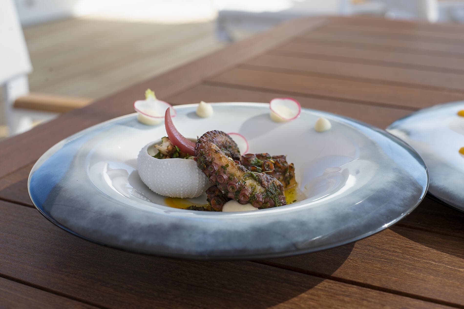 Corsican shores, under Sail Aboard Le Ponant 