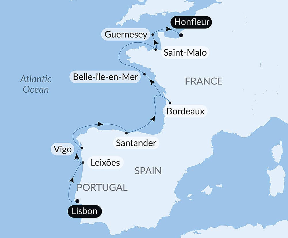 The Iberian Peninsula and Fortified cities of the Atlantic