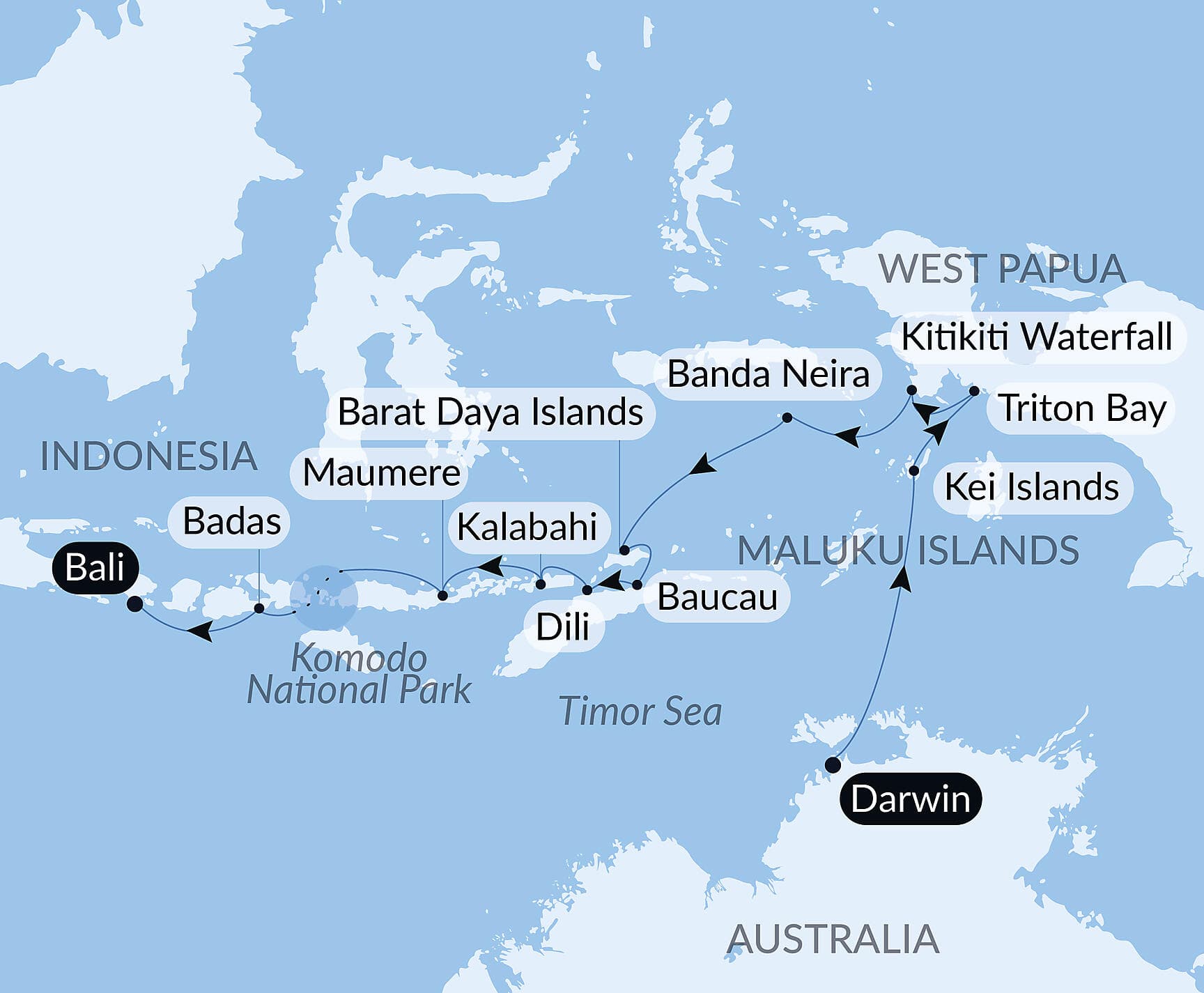 Island Treasures of Indonesia & East Timor