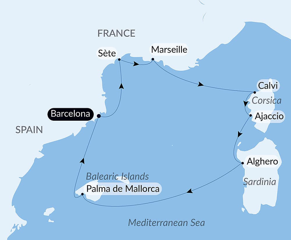 Mediterranean shores null