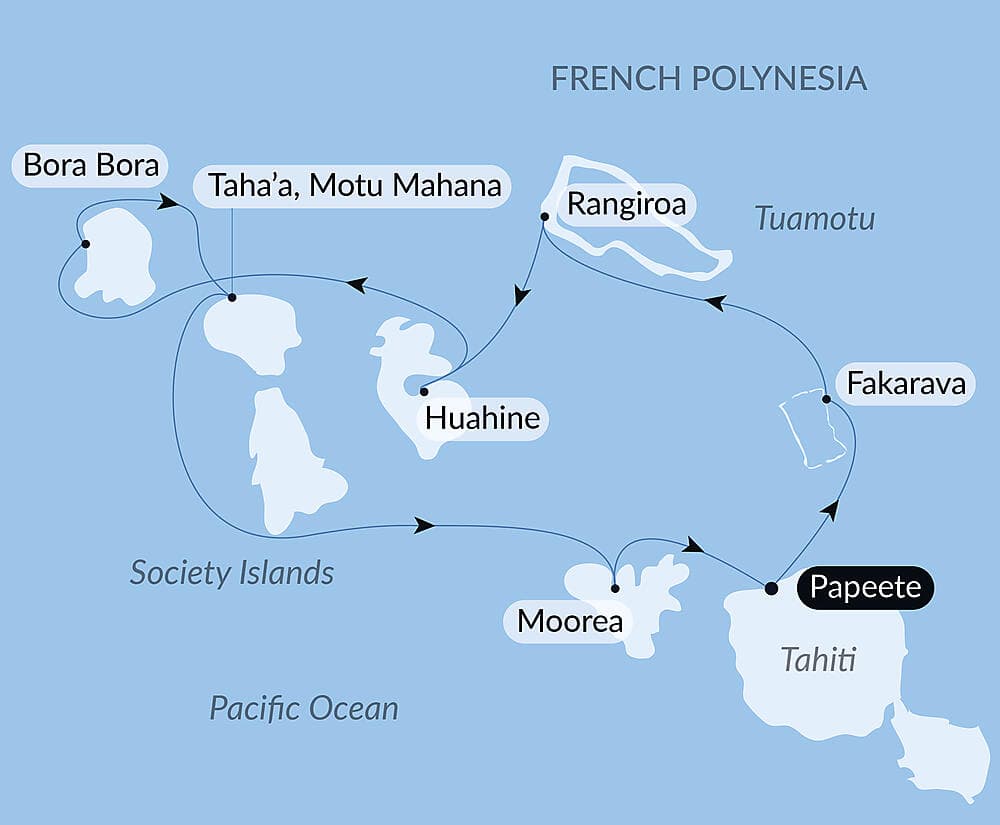Society Islands & The Tuamotus