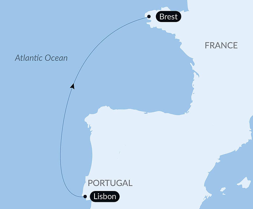 Ocean Voyage: Lisbon - Brest