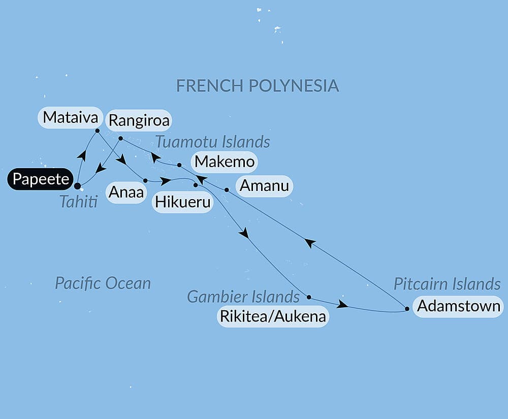 From Confidential French Polynesia to Pitcairn Island