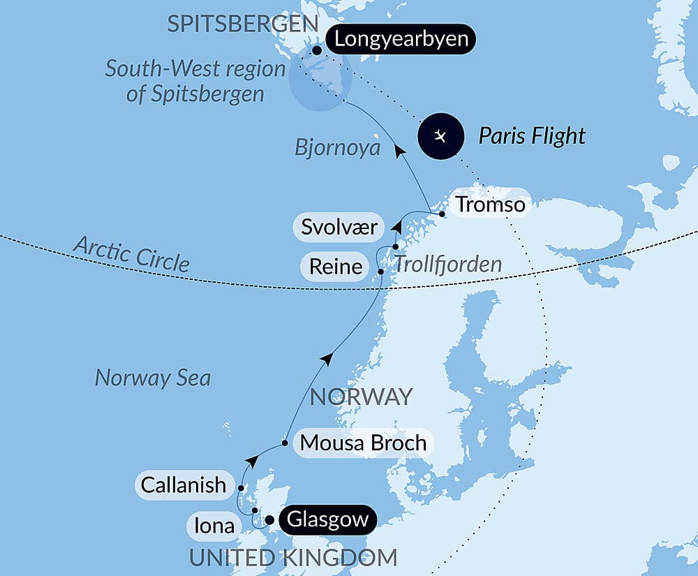 From Scotland to Spitsbergen
