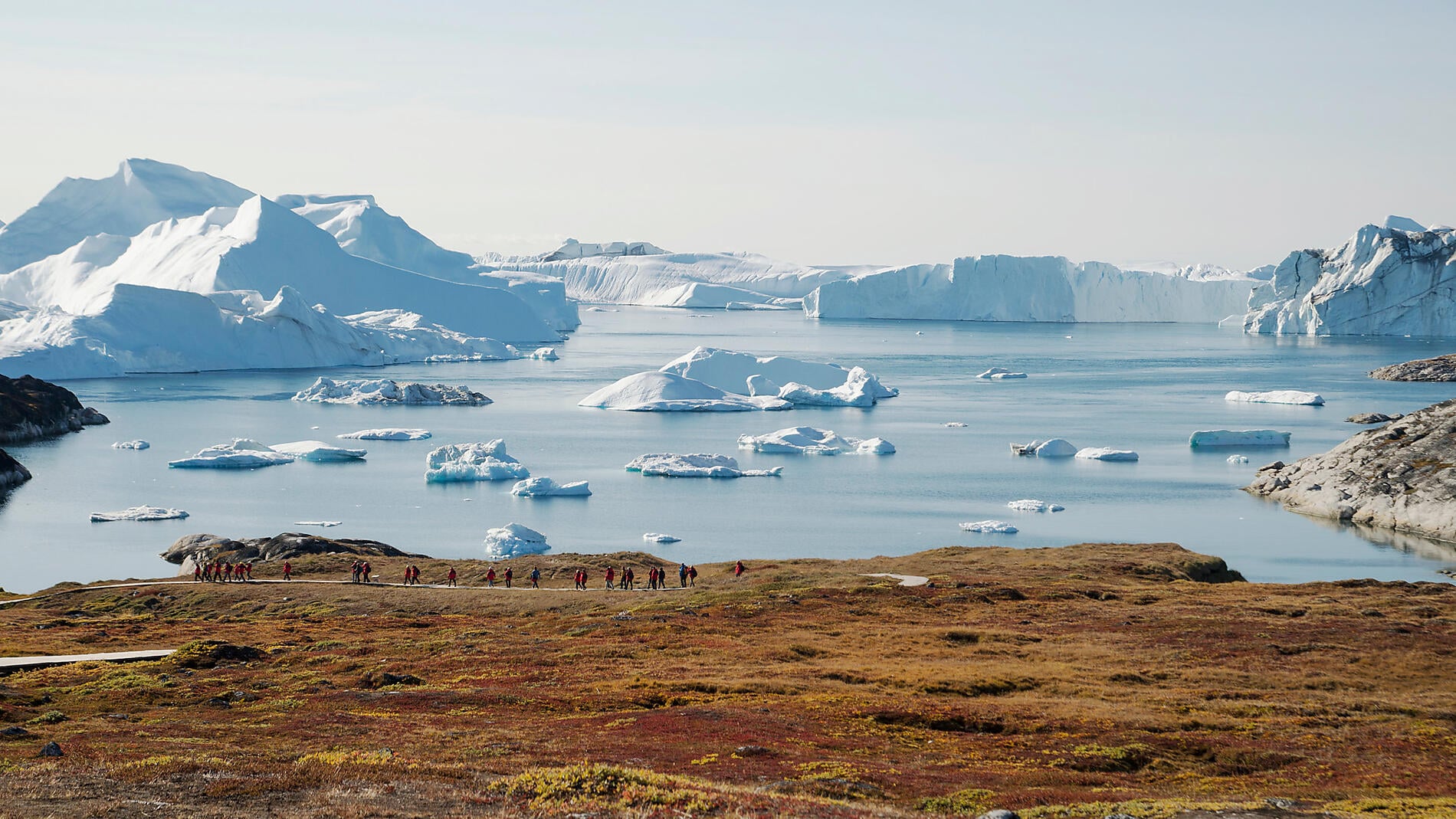 Disko Bay and Inuit villages