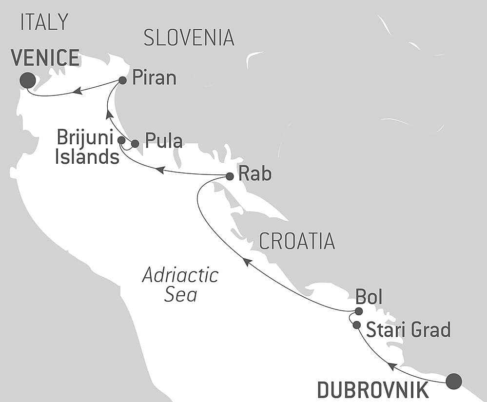 Cities and splendours of the Adriatic